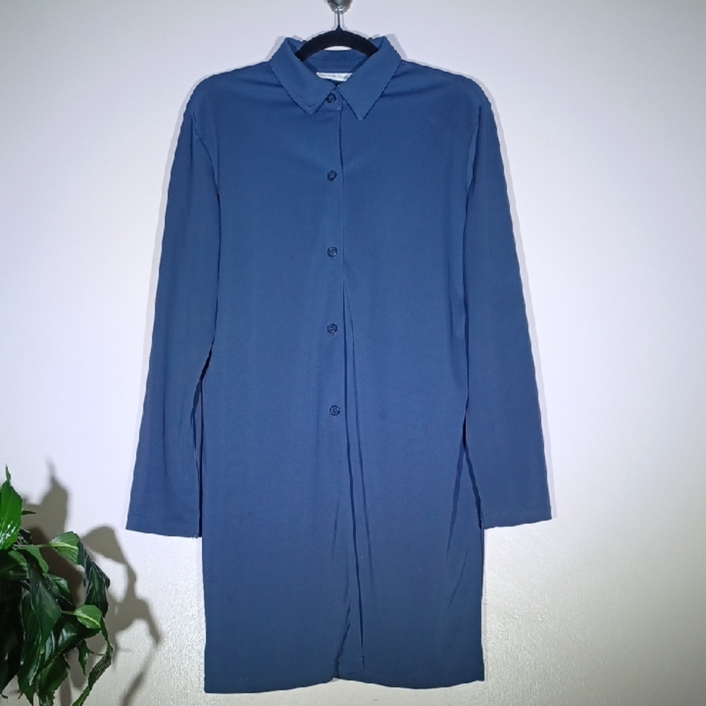 Amanda Smith Navy Blouse
